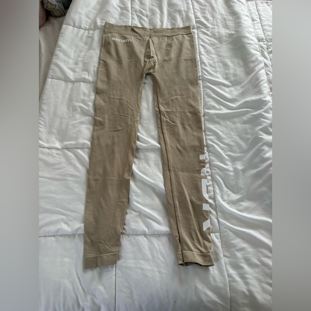 Neutral Tan Women's Leggings